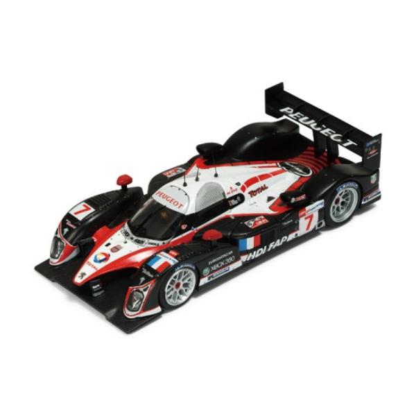 ixo models 1/43 (LMM147) PEUGEOT 908 HDI-FAP #7 LMP1 2ND LE MANS 2008 M. GENE / N. MINSSIAN / J. VILLENEUVE