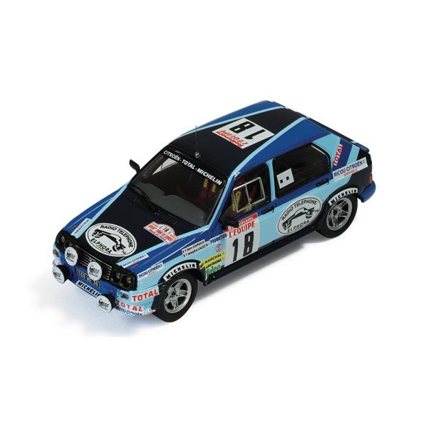 ixo models 1/43 (RAC127) Citroen Visa Chrono #18 Tour De Corse 1983