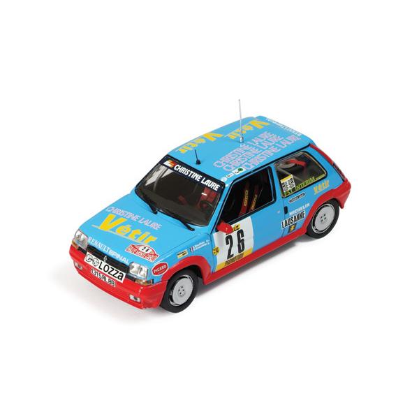 ixo models 1/43 (RAC227) Renault 5 GT Turbo #26 Rally Monte Carlo 1988
