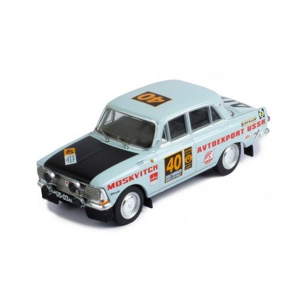 ixo models 1/43 (RAC352) Moskvitch 412 #40 Rally London-Mexico 1970