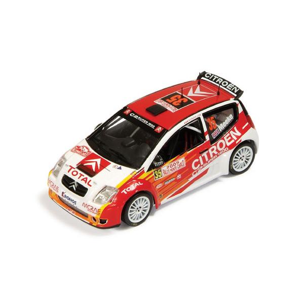 ixo models 1/43 (RAM150) Citroen C2 S1600 #35 Rally Monte Carlo 2005