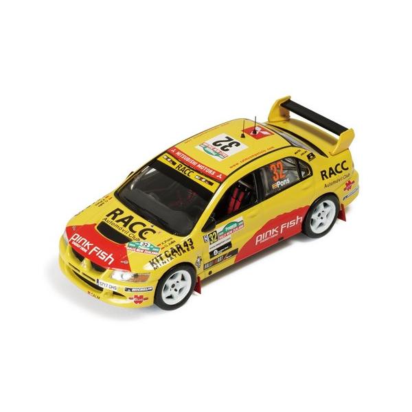 ixo models 1/43 (RAM190) Mitsubishi Lancer EVO VIII #32 Rally New Zealand 2005