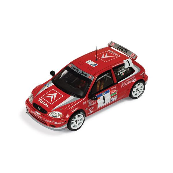 ixo models 1/43 (RAM226) Citroen Saxo S1600 Kit Car #1 Rally Portugal 2004