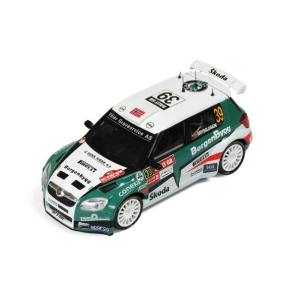 ixo models 1/43 (RAM402) Skoda Fabia S2000 #39 9th Wales Rally GB 2009