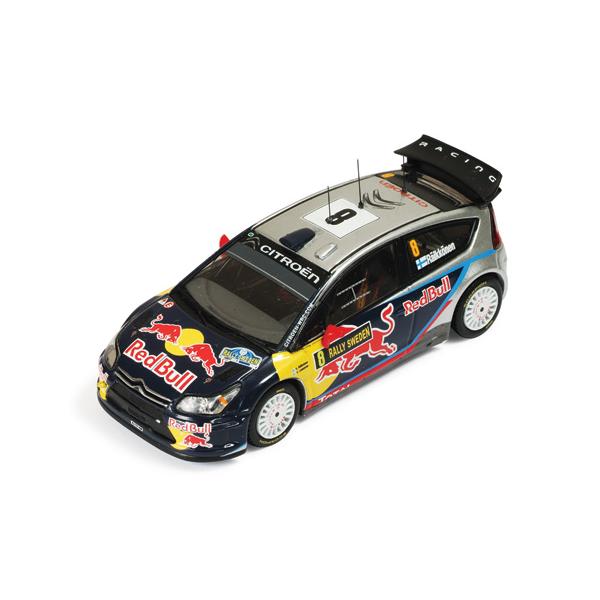 ixo models 1/43 (RAM409) Citroen C4 WRC #8 3rd Rally Sweden 2010