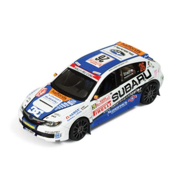 ixo models 1/43 (RAM428) Subaru Impreza WRX STI #26 14th Rally Monte Carlo 2010