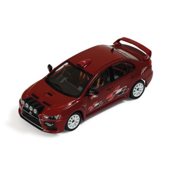 ixo models 1/43 (RAM450) MITSUBISHI LANCER EVO X "RALLIART" TARMAC SPEC RALLY PRESENTATION VERSION 2008