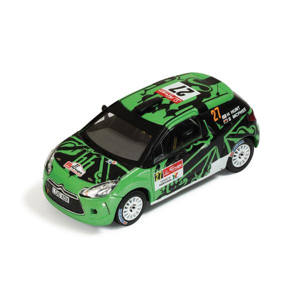 ixo models 1/43 (RAM461) Citroen DS3 R3 #27 Rally Portugal IRC 2011