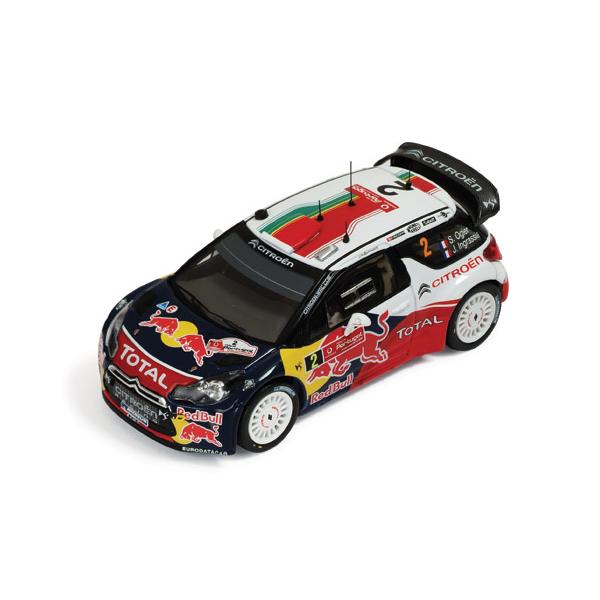 ixo models 1/43 (RAM474) Citroen DS3 WRC #2 Winner Rally Portugal 2011