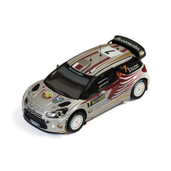 ixo models 1/43 (RAM503) CITROEN DS3 WRC #7 RALLY SWEDEN 2012 N. AL-ATTIYAH / G. BERNACCHINI