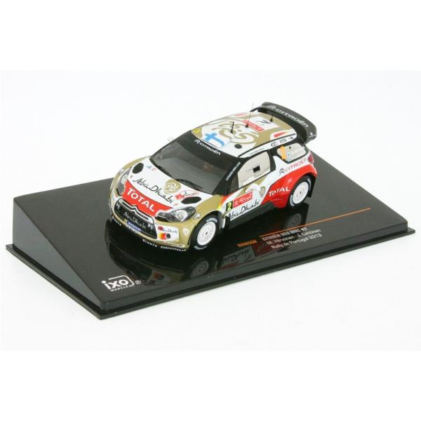 ixo models 1/43 (RAM550) Citroen DS3 WRC #2 2nd Rally de Portugal 2013