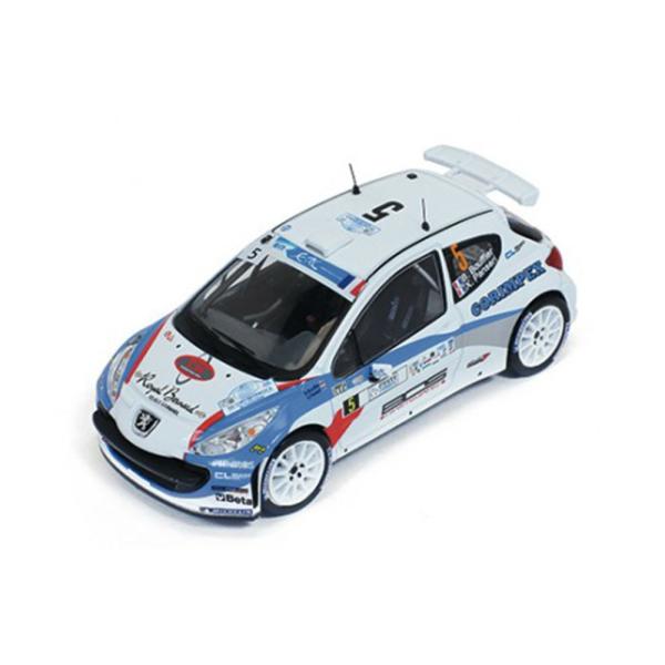 ixo models 1/43 (RAM557P) PEUGEOT 207 S2000 #5 Tour de Course 2013 (Winner)