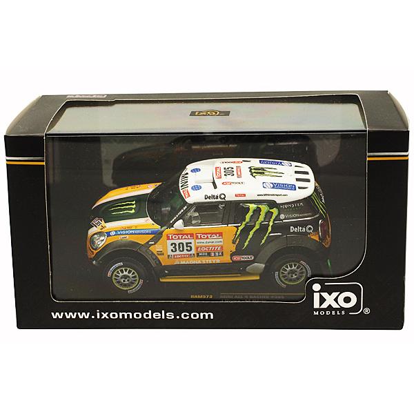 ixo models 1/43 (RAM573) Mini All 4 Racing #305 - Rallye Dakar 2012