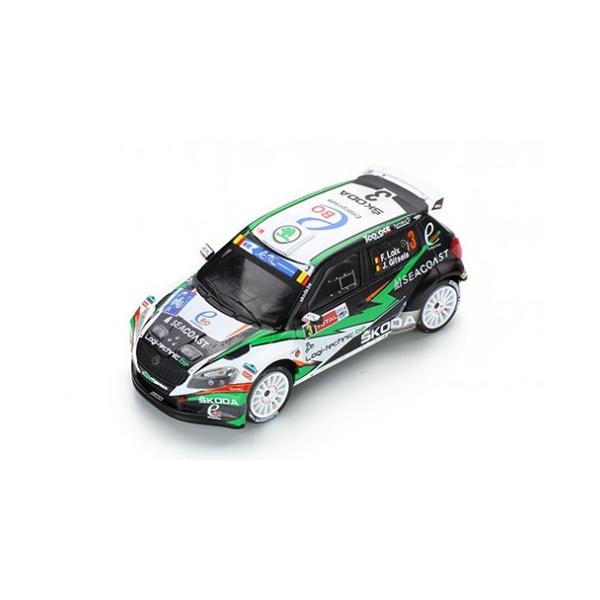 ixo models 1/43 (RAM583) SKODA FABIA S200 #3 Winner Ypres Rally 2014
