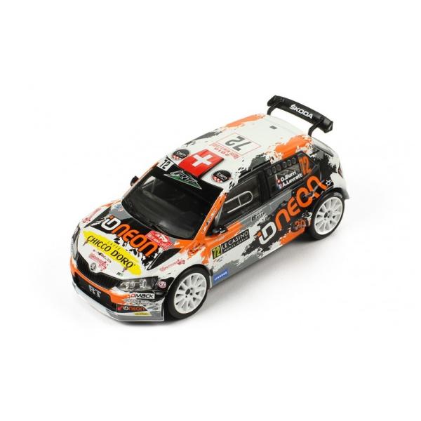 ixo models 1/43 (RAM667) SKODA FABIA R5 #72 Rallye Monte Carlo 2018