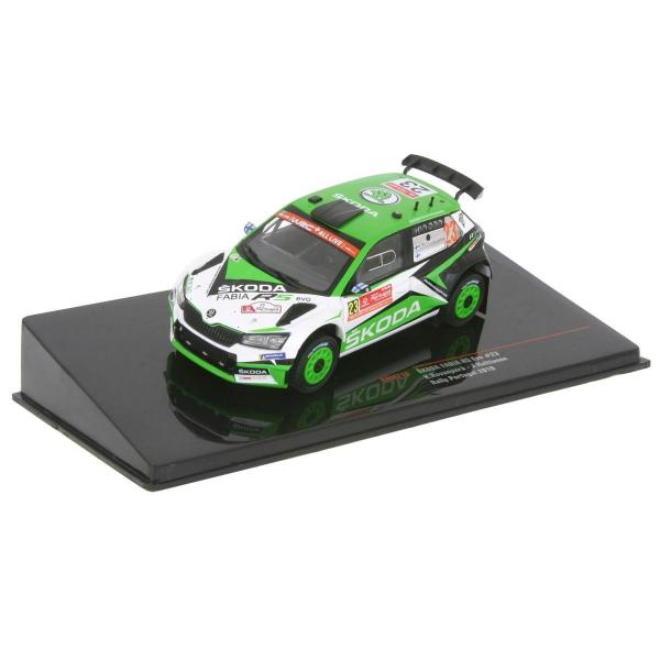 ixo models 1/43 (RAM716) Skoda Fabia R5 Evo - Rally Portugal 2019 #23 Kalle Rovanpera / Jonne Halttunen