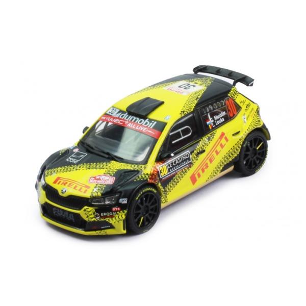 ixo models 1/43 (RAM749) SKODA FABIA R5 - #30 RALLYE MONTE-CARLO 2020 G.MUNSTER / L.LOUKA