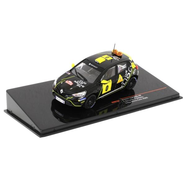 ixo models 1/43 (RAM755) RENAULT CLIO RSR R3 - RALLYE MONTE CARLO 2020 #0 FLORIAN BERNARDI / VICTOR BELLOTTO