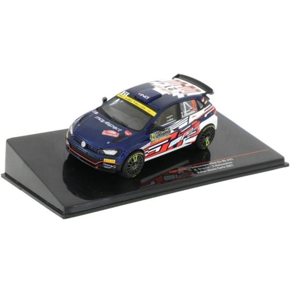 ixo models 1/43 (RAM793LQ) VW Polo GTi R5 #21 Rally MonteCarlo 2021