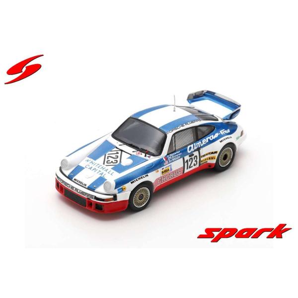 Spark 1/43 (S4416) PORSCHE 930 NO.123 24H LE MANS 1984 J-M. ALMERAS / J. ALMERAS / T. WINTERS
