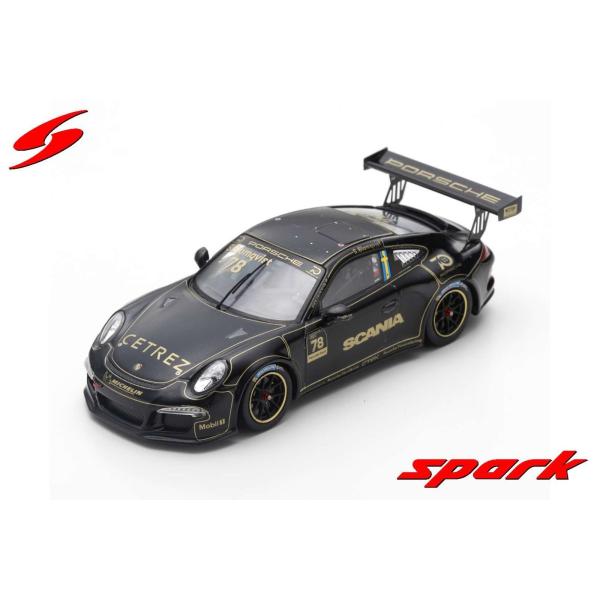 Spark 1/43 (S4519) Porsche Carrera Cup Scandinavia #78 Tribute to Ronnie Peterson at Anderstorp 2018