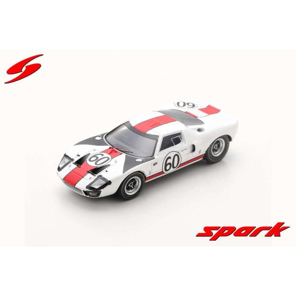 Spark 1/43 (S4538) FORD GT40 #60 24H LE MANS 1966
