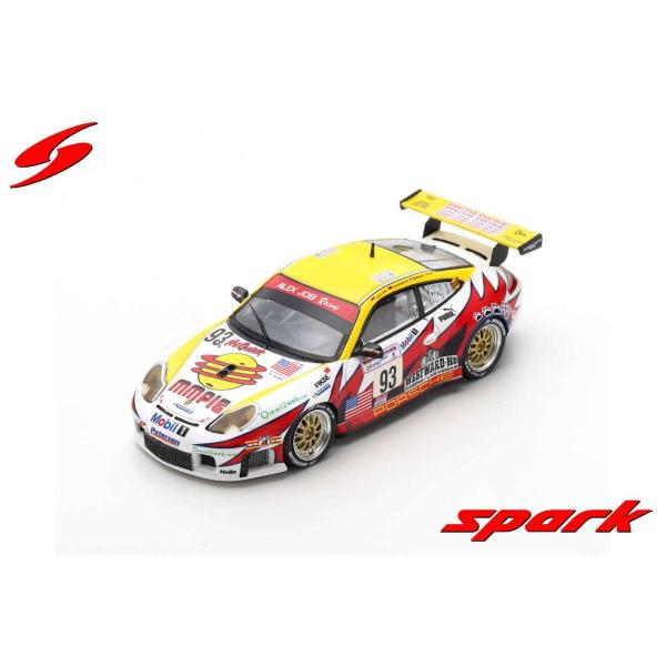 Spark 1/43 (S5527) PORSCHE 911 996 GT3 RS NO.93 ALEX JOB RACING WINNER LM GT CLASS 24H LE MANS 2003 E. COLLARD / L. LUHR / S. MAASSEN