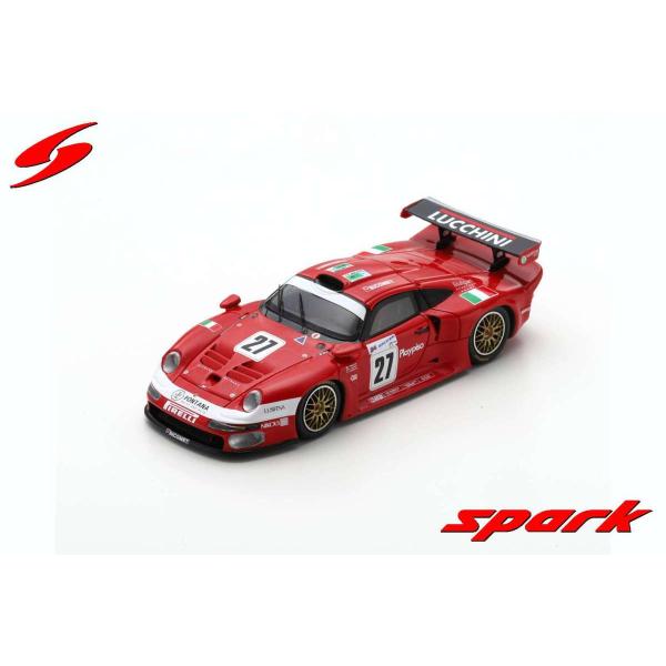 Spark 1/43 (S5604) Porsche 911 GT1 #27 8th 24H Le Mans 1997