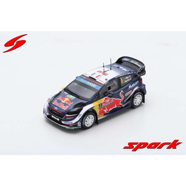 Spark 1/43 (S5972) Ford Fiesta WRC Rally Great Britian 2018 #1