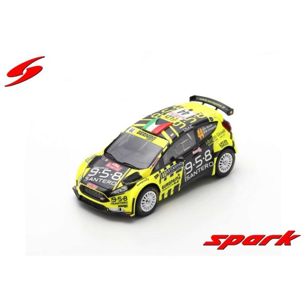 Spark 1/43 (S5984) Ford Fiesta R5 Davide Riccio #44 Rally Monte Carlo 2019