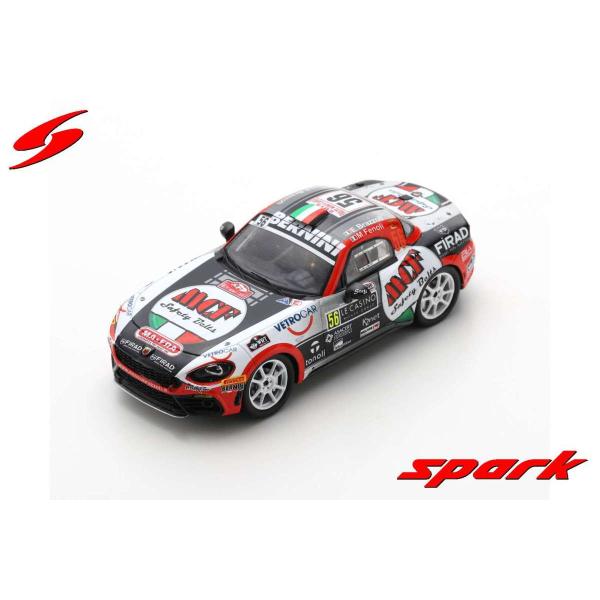 Spark 1/43 (S5988) Abarth 124 Rally RGT #56 Rally Monte Carlo 2019