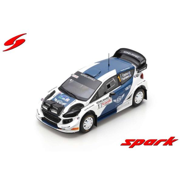Spark 1/43 (S5990) Ford Fiesta WRC #1 Arctic Lapland Rally 2019