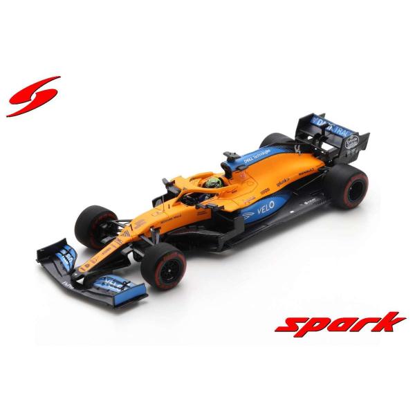 Spark 1/43 (S6462) MCLAREN MCL35 NO.4 MCLAREN F1 TEAM BARCELONA TEST 2020 LANDO NORRIS