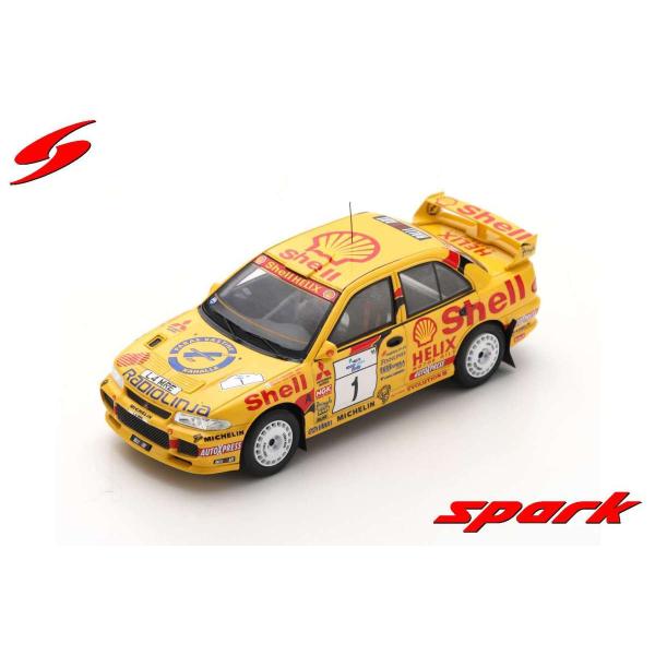 Spark 1/43 (S6502) Mitsubishi Lancer EvoIII #1 Winner Rally Finland 1995