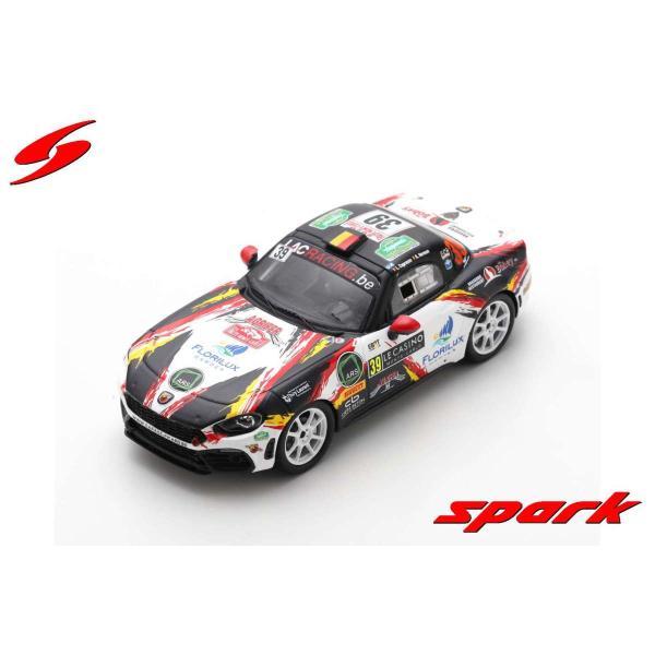 Spark 1/43 (S6565) Abarth 124 Rally RGT LacRacing.Be #39 Rally Monte Carlo 2020