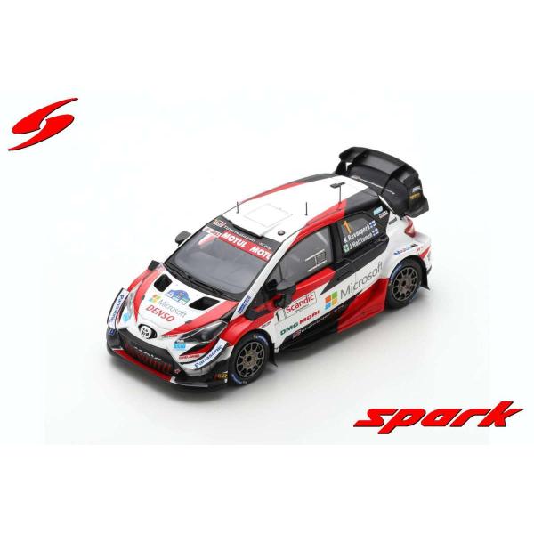 Spark 1/43 (S6567) TOYOTA Yaris WRC TOYOTA GAZOO Racing WRT #1 Winner Arctic Lapland Rally 2020