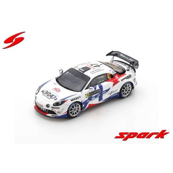 Spark 1/43 (S6581) Alpine A110 Rally #47 (2nd RGT) Rally MonteCarlo 2021
