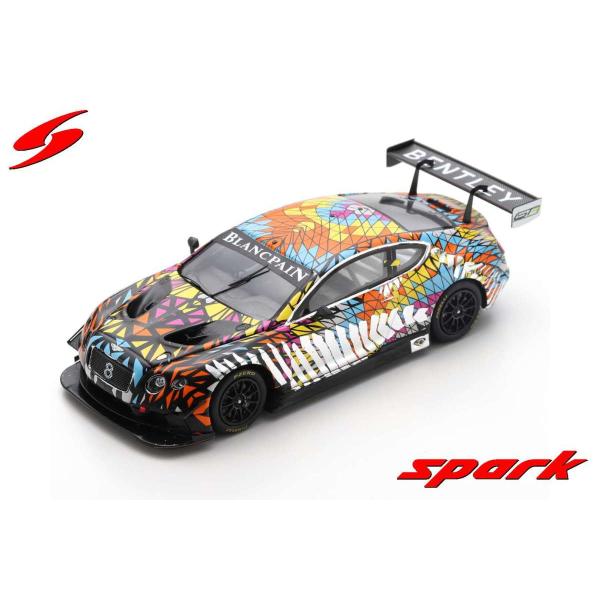 Spark 1/43 (S7797) BENTLEY CONTINENTAL GT3 - PRINCESS YACHTS DAZZLE LIVERY