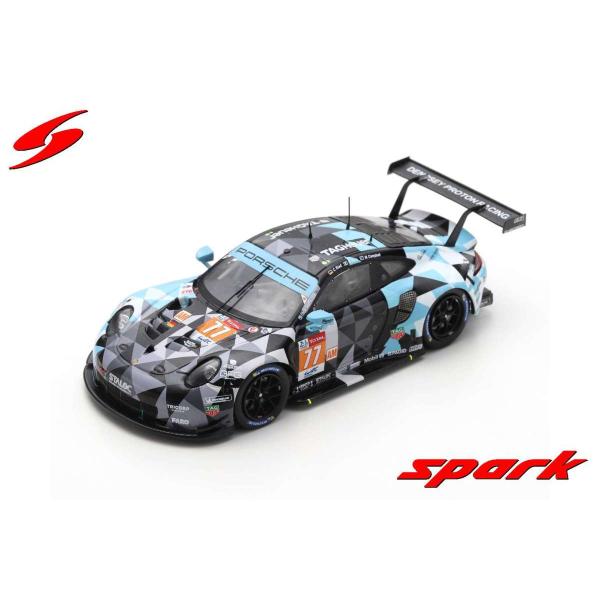 Spark 1/43 (S7989) PORSCHE 911 RSR #77 DEMPSEY-PROTON RACING 2ND LMGTE AM CLASS 24H LE MANS 2020