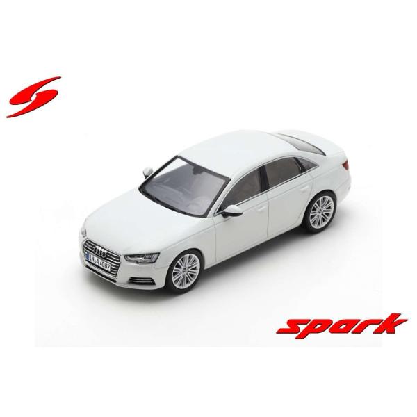 Spark 1/43 (S8150) Audi A4 2016 - Ibis White