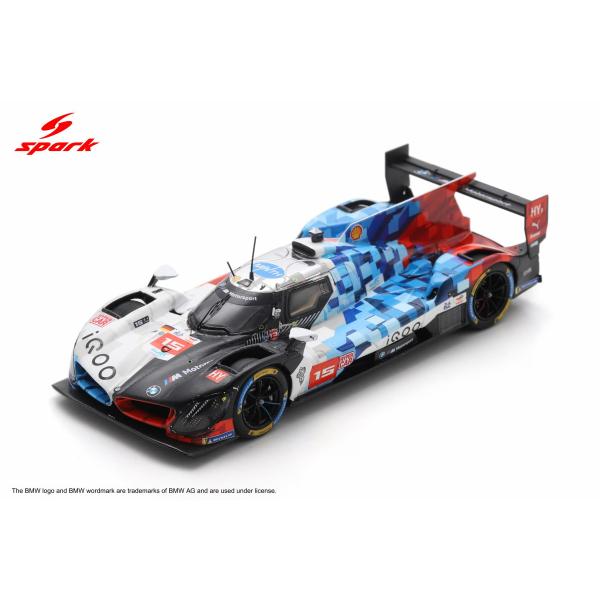 スパークモデル Spark 1/43 (S9262) BMW M Hybrid V8 #15 BMW M TEAM