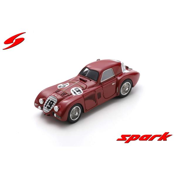 ミニカー Alfa Romeo 8C 2900 B Le Mans 1938 1/43 ミニカー Alfa Romeo 8C 2900 B Le Mans 1938 1/43 スパークモデル