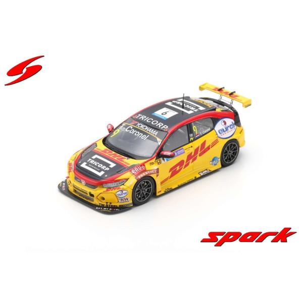 Spark 1/43 (SA181) Honda Civic Type R TCR #9 WTCR Macau Guia Race 2018