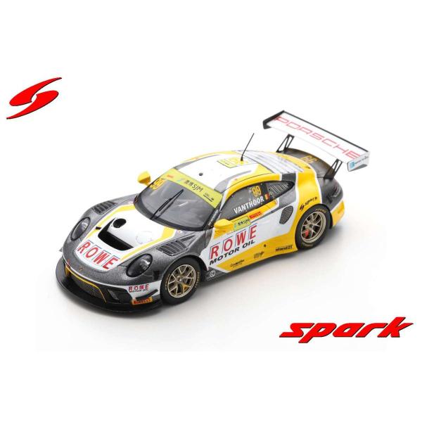 Spark 1/43 (SA210) Porsche 911 GT3 R #99 ROWE Racing 2nd FIA GT World Cup Macau 2019