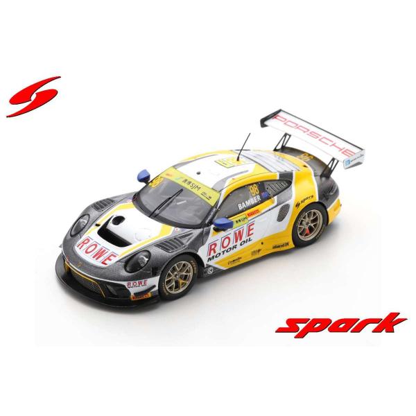 Spark 1/43 (SA211) Porsche 911 GT3 R #98 ROWE Racing 3rd FIA GT World Cup Macau 2019
