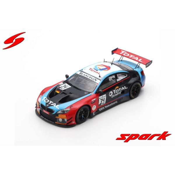 Spark 1/43 (SB257) BMW M6 GT3 #34 Walkenhorst Motorsport 24H Spa 2019