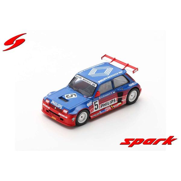 Spark 1/43 (SF054) RENAULT 5 MAXI TURBO SUPERPRODUCTION #5 1987 JEAN-LOUIS BOUSQUET