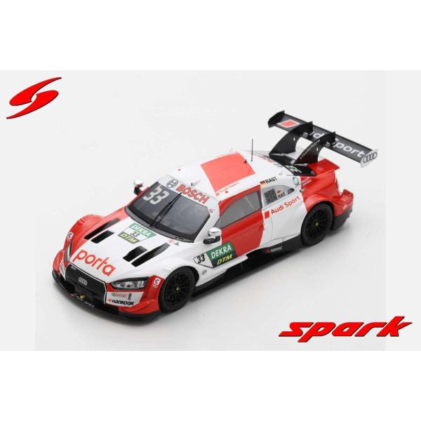 Spark 1/43 (SG652) Audi RS5 DTM #33 Champion 2020 Audi Sport Team Rosberg