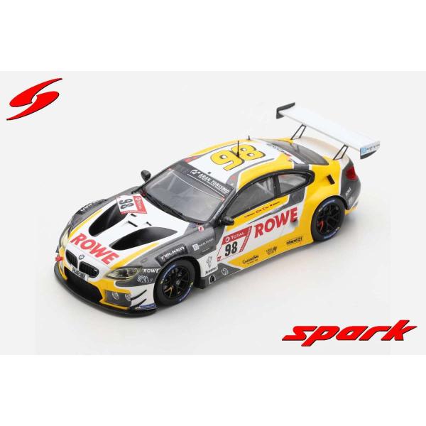 Spark 1/43 (SG683) BMW M6 GT3 #98 ROWE RACING 4TH 24H NURBURGRING 2020