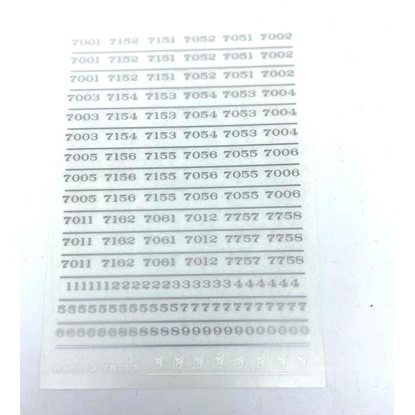 名鉄7000系 インレタ : モデルアイコン - 通販 - Yahoo!ショッピング